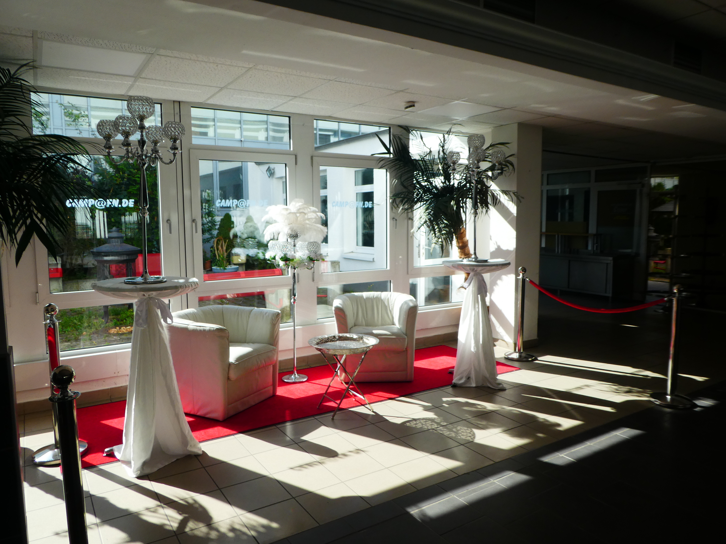 Festraum 10 AB mit Terasse / Atrium / Bar / Lounge /   950 m²  Eingang  C1 – Bild 19